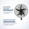 Ventilador Parede Mondial Turbo Pro Nvp-pro-50 Preto 220v - 5
