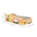 Ver imagem 3 de Cama Carro Fun Adesivada Dinossauro Bebê Solteiro