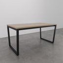 Ver imagem 1 de Mesa de Jantar 160x90cm Estilo Industrial Concept CabeCasa MadeiraOriginals Marrom