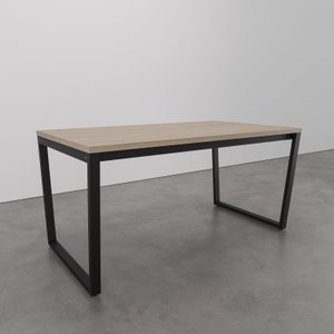 Mesa de Jantar 160x90cm Estilo Industrial Concept CabeCasa MadeiraMadeira