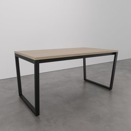 Mesa de Jantar 160x90cm Estilo Industrial Concept CabeCasa MadeiraMadeira - 4