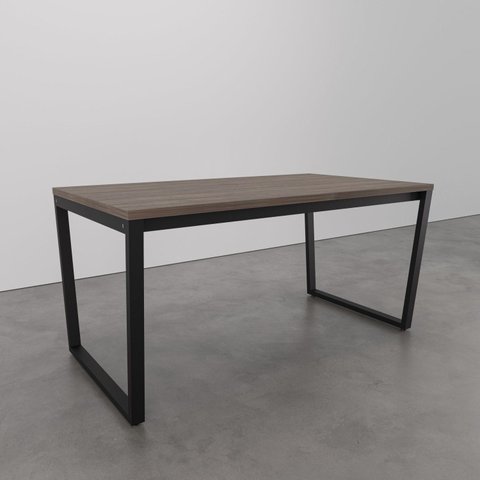 Mesa de Jantar 160x90cm Estilo Industrial Concept CabeCasa MadeiraOriginals Marrom