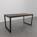 Ver imagem 1 de Mesa de Jantar 160x90cm Estilo Industrial Concept CabeCasa MadeiraOriginals Marrom
