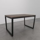 Ver imagem 1 de Mesa de Jantar 135x90cm Estilo Industrial Concept CabeCasa MadeiraOriginals Marrom