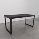Ver imagem 1 de Mesa de Jantar 180x90cm Estilo Industrial Concept CabeCasa MadeiraOriginals Preto