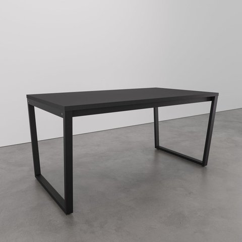 Mesa de Jantar 180x90cm Estilo Industrial Concept CabeCasa MadeiraOriginals Preto