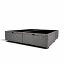 Ver imagem 4 de Base Box Baú King Bipartida Linho 1,93x2,03