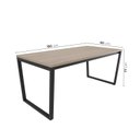 Ver imagem 3 de Mesa de Jantar 180x90cm Estilo Industrial Concept CabeCasa MadeiraOriginals