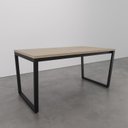 Ver imagem 1 de Mesa de Jantar 180x90cm Estilo Industrial Concept CabeCasa MadeiraOriginals Marrom