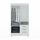 Ver imagem 3 de Guarda-Roupas Dinamarca 100% MDF 2 Portas 3 Gavetas 1 Espelho