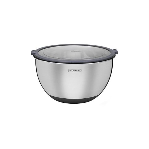 Bowl Tramontina Cucina 61225500 5l com Tampa Inox