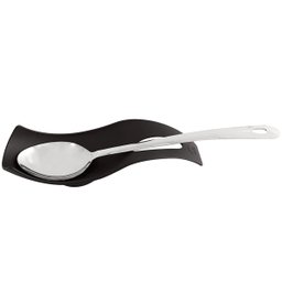 Suporte Descanso Apoio Talheres Bancada Pia Cozinha Colher UZ Preto - 3