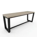 Ver imagem 2 de Banco 2 Lugares 120cm Estilo Industrial Concept CabeCasa MadeiraOriginals Marrom/Acácia/Preto