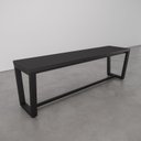 Ver imagem 4 de Banco 3 Lugares 150cm Estilo Industrial Concept CabeCasa MadeiraOriginals Preto/Trama