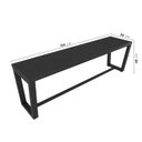 Ver imagem 3 de Banco 3 Lugares 150cm Estilo Industrial Concept CabeCasa MadeiraOriginals Preto/Trama