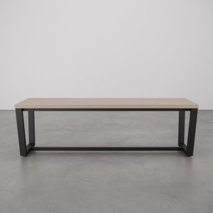 Banco 3 Lugares 150cm Estilo Industrial Concept CabeCasa MadeiraMadeira
