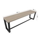 Ver imagem 3 de Banco 3 Lugares 150cm Estilo Industrial Concept CabeCasa MadeiraOriginals