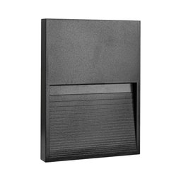 Balizador Montreal Sobrepor Preto Led 2w 3000k Autovolt Ip65 - Lumanti - 1