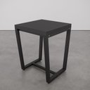 Ver imagem 1 de Banqueta Estilo Industrial Concept CabeCasa MadeiraOriginals Preto/Trama