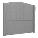 Ver imagem 1 de Cabeceira Casal Cama Box 140cm Glenda I02 Linho Cinza - Mpozenato