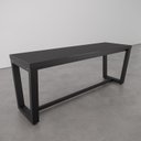 Ver imagem 5 de Banco 2 Lugares 120cm Estilo Industrial Concept CabeCasa MadeiraOriginals Preto/Trama