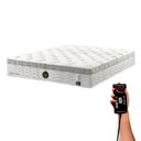 Ver imagem 1 de Col. Pocket Medio - Latex e Molas Latex Foam King 193x203cm Kit Spa