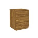 Ver imagem 3 de Mesa Cabeceira Infantil Veronna C- 3 Gavetas Cinamomo - Tcil Móveis