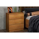 Ver imagem 6 de Mesa Cabeceira Infantil Veronna C- 3 Gavetas Cinamomo - Tcil Móveis