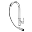 Ver imagem 3 de Torneira Cozinha Monocomando Com Ducha Extensível Cromada