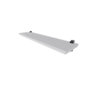 Ver imagem 1 de Kit 05 Prateleiras Bp 15mm 0,20x0,40 C/suporte Aguia Cinza Cristal
