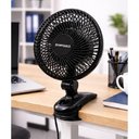 Ver imagem 2 de Ventilador Portátil de Mesa com Clip Yeet 25W 3 Pás 2 Velocidades Preto 220V