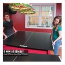 Ver imagem 3 de Kit Tampo de Mesa Joola Conversion Top + 1 Conjunto Family Set (maleta com 4 Raquetes e 10 Bolas)