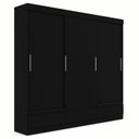 Ver imagem 3 de Guarda Roupa Casal 3 Portas 3 Gavetas Externas Roma Yescasa