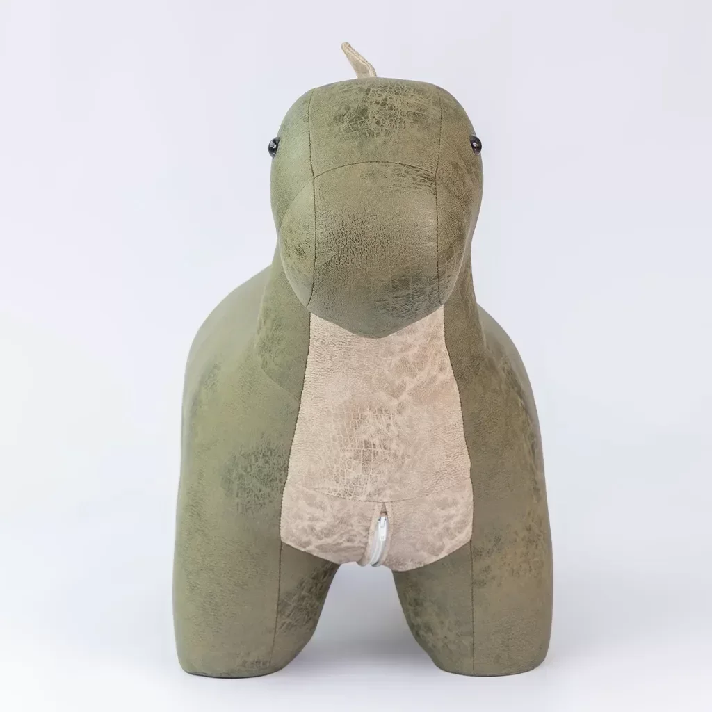 Puff Infantil Dinossauro Couro Sintético e Madeira L63xa38xc32 - 9