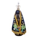 Ver imagem 1 de Imagem Nossa Senhora Aparecida Completa 15 Cm Manto Coroa