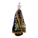Ver imagem 3 de Imagem Nossa Senhora Aparecida Completa 15 Cm Manto Coroa