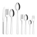 Ver imagem 1 de Jogo de Talheres 85 Peças Tramontina Malibu 23798042 Inox Inox 23798042