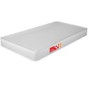 Ver imagem 3 de Beliche com Colchão Macio Confortável D20 Escada e Proteção Inclusa 100% Mdf Cor Branca Vira 2 Camas