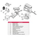 Ver mais imagens de Batedeira Planetária Industrial Pedestal Bivolt Profissional