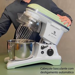 Batedeira Planetária Industrial Pedestal Bivolt Profissional - 6