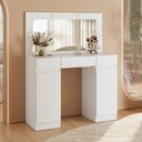 Ver imagem 5 de Penteadeira Camarim com Espelho e LED 2 Portas 3 Gavetas Lily A04 Branco - Lyam Decor