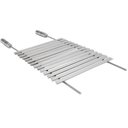 Ver imagem 5 de Grelha de Parrilla Argentina para Churrasqueira Inox 34,5cm Plana Profissional