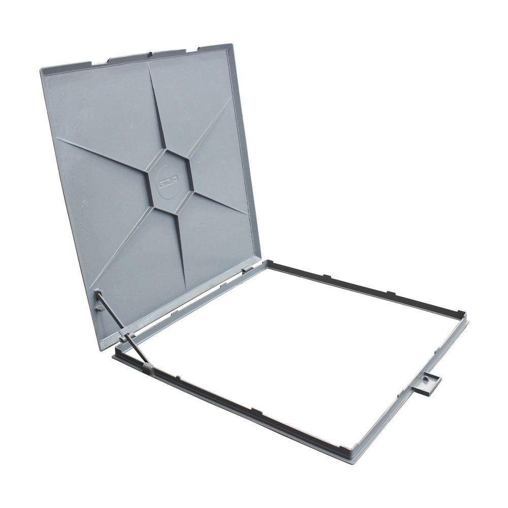 Tampa Casa de Máquina Articulada Porta Cadeado 70x70cm C - 4