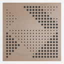 Ver imagem 1 de Painel Acústico Absorvedor Decorativo Skal06 60x60mm Maestra:nogal