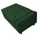 Ver imagem 5 de Calçadeira Baú Solteiro Everest P02 90cm para Cama Box Suede Verde