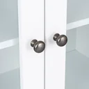 Ver imagem 7 de Cristaleira 2 Portas com Vidro 1 Gaveta Vogue Branco
