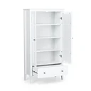 Ver imagem 5 de Cristaleira 2 Portas com Vidro 1 Gaveta Vogue 