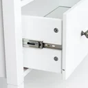Ver imagem 6 de Cristaleira 2 Portas com Vidro 1 Gaveta Vogue Branco