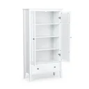 Ver imagem 4 de Cristaleira 2 Portas com Vidro 1 Gaveta Vogue 