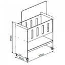 Ver imagem 6 de Mini Berço 3 em 1 e Colchão Zain 